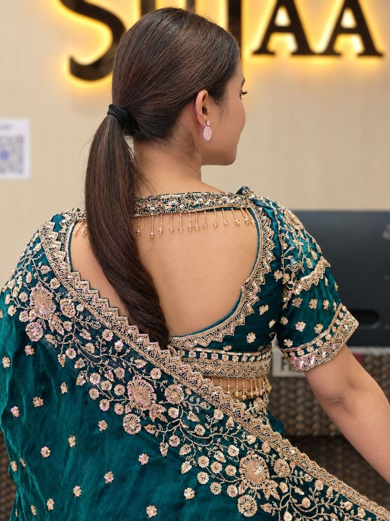 Nilaya Georgette Fancy Saree